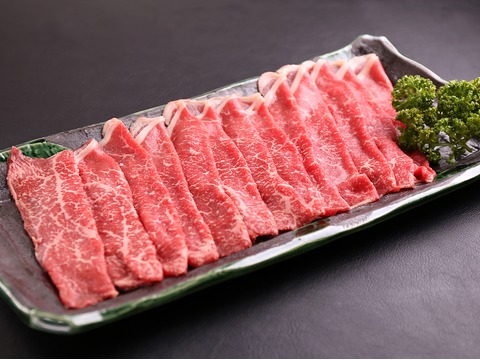 すき焼•焼しゃぶ用 赤身肉】最高級A5ランク佐賀牛 (500g)